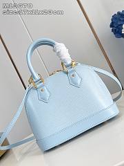 Fortok Louis Vuitton x TM Alma BB Wash Blue M14197 17 x 11 x 23 cm - 4