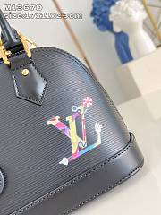 Fortok Louis Vuitton x TM Alma BB Black M13670 17 x 11 x 23 cm - 2