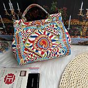 Fortok Dolce & Gabbana Sicily Mambo Bag 25X20X12 cm - 5