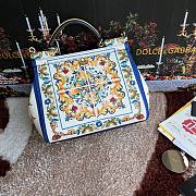 Fortok Dolce & Gabbana Sicily Majolica Bag 02 25X20X12 cm - 6