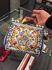 Fortok Dolce & Gabbana Sicily Majolica Bag 02 25X20X12 cm - 3