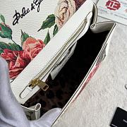 Fortok Dolce & Gabbana Sicily Floral Print Bag 25X20X12 cm - 6