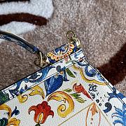 Fortok Dolce & Gabbana Sicily Majolica Bag 25X20X12 cm - 5