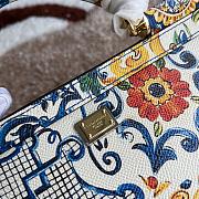 Fortok Dolce & Gabbana Sicily Majolica Bag 25X20X12 cm - 4