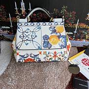 Fortok Dolce & Gabbana Sicily Majolica Print Bag 25X20X12 cm - 1