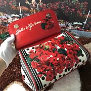 Fortok Dolce & Gabbana Sicily Floral Print Bag 25X20X 12 cm - 3