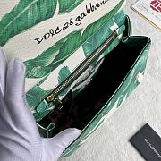 Fortok Dolce & Gabbana Miss Sicily Banana Leaf Print Bag 25X20X12cm - 2