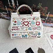 Fortok Dolce & Gabbana Sicily Graffiti Print Bag 25X20X12cm - 1