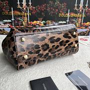 Fortok Dolce & Gabbana Sicily Mix Print Bag 25X20X12cm - 6