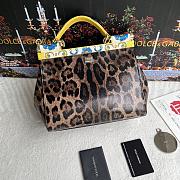 Fortok Dolce & Gabbana Sicily Mix Print Bag 25X20X12cm - 5