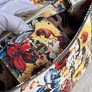 Fortok Dolce & Gabbana Sicily Floral Print Bag 25X20X 12cm - 3