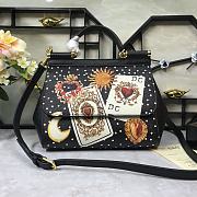 Fortok Dolce & Gabbana Sicily Tarot Card Print Bag 25X20X12cm - 1