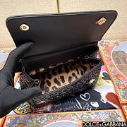 Fortok Dolce & Gabbana Sicily Sequin Embellished Bag Bag 20*16*8cm - 5