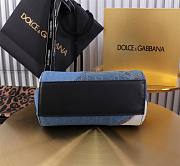 Fortok Dolce & Gabbana Sicily Denim Bag 20x16x8cm  - 6