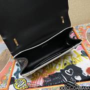 Fortok Dolce and Gabbana Dg Girls Bag In Patchwork Denim 23*17*6.5cm  - 2
