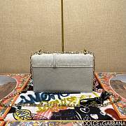 Fortok Dolce and Gabbana Dg Girls Bag In Patchwork Denim 23*17*6.5cm  - 5