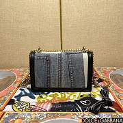 Fortok Dolce & Gabbana Devotion Patchwork Denim Bag 21*5*13.5cm - 4