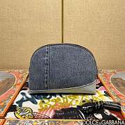 Fortok Dolce & Gabbana Denim Pouch 25*18*6cm - 4