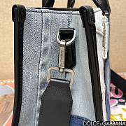 Fortok Dolce & Gabbana Denim Tote Bag 31*27*15cm - 3