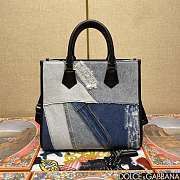 Fortok Dolce & Gabbana Denim Tote Bag 31*27*15cm - 2
