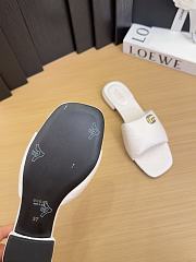 Fortok Gucci Slippers White - 5