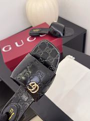 Fortok Gucci Slippers Black - 4