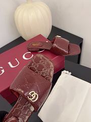 Fortok Gucci Slippers Rouge - 2