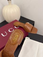 Fortok Gucci Slippers Brown - 3