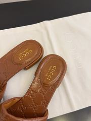 Fortok Gucci Slippers Brown - 2
