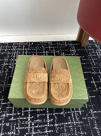 Fortok Gucci Loafers Bread Brown