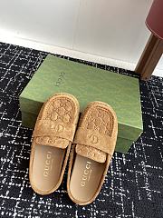 Fortok Gucci Loafers Bread Brown - 5