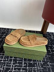 Fortok Gucci Loafers Bread Brown - 3