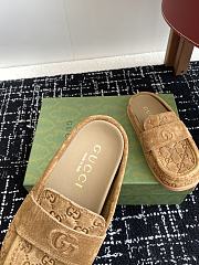 Fortok Gucci Loafers Bread Brown - 4