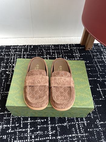 Fortok Gucci Loafers Bread Chocolate