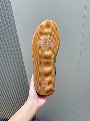Fortok Gucci Interlocking G Suede Sneakers Dark Chocolate - 2