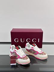 Fortok Gucci Re-Web sneaker Pink - 1