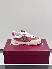 Fortok Gucci Re-Web sneaker Pink - 6