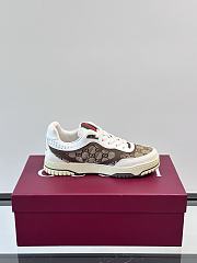 Fortok Gucci Re-Web sneaker Brown - 3