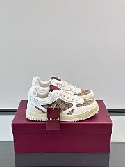 Fortok Gucci Re-Web sneaker Beige and ebony Original GG canvas - 6