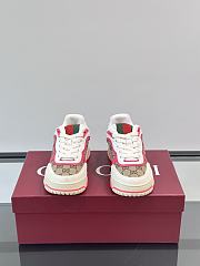 Fortok Gucci Re-Web sneaker Pink Original GG canvas - 6