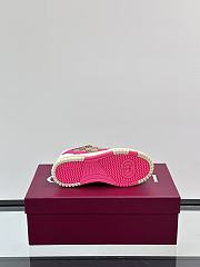 Fortok Gucci Re-Web sneaker Pink Original GG canvas - 3