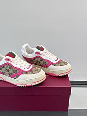 Fortok Gucci Re-Web sneaker Pink Original GG canvas - 2