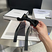 Fortok Chanel Bow Hairclip Black  - 4