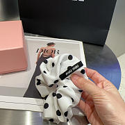 Fortok Miu Miu Hair Tie White - 6