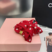 Fortok Miu Miu Hair Tie Red - 4