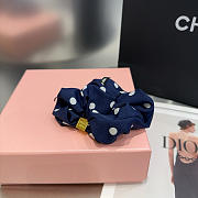 Fortok Miu Miu Hair Tie Navy - 1