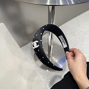 Fortok Chanel Headband CC Logo Black - 5
