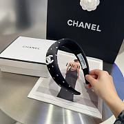 Fortok Chanel Headband CC Logo Black - 3