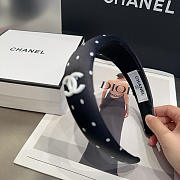 Fortok Chanel Headband CC Logo Black - 4