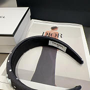Fortok Chanel Headband CC Logo Black - 2